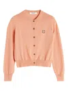 Maison Kitsuné Bold Fox Head Patch Regular Cardigan
