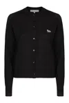 Maison Kitsuné Merino Wool Cardigan