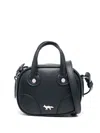 Maison Kitsuné Mini Boogie Crossbody Bag In Blue