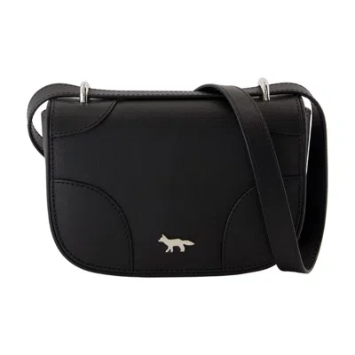 Maison Kitsuné Mini Boogie Crossbody In Black