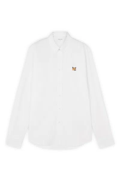 Maison Kitsuné Shirts In White