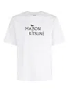 Maison Kitsuné Mk Pillar Comfort Tee In White