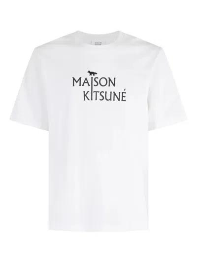 Maison Kitsuné Mk Pillar Comfort Tee In White