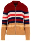 Maison Kitsuné Multi Wool Blend Sweater