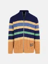 Maison Kitsuné Multi Wool Blend Sweater In Multi