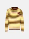Maison Kitsuné Multi Wool Sweater In Multi