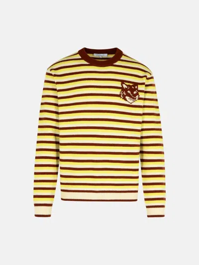 Maison Kitsuné Multi Wool Sweater