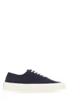 Maison Kitsuné Navy Laced Sneakers In Blue