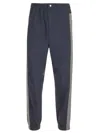Maison Kitsuné Maison Kitsune Colourblock Technical Track Pants In Blue
