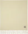Maison Kitsuné Off-white Bold Fox Head Patch Scarf In P205 Paper