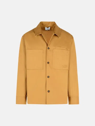 Maison Kitsuné 'over' Beige Cotton Shirt