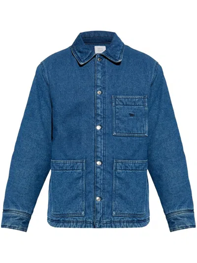 MAISON KITSUNÉ PADDED WORKWEAR DENIM JACKET 