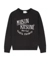 Maison Kitsuné Palais Royal Sweatshirt In Black