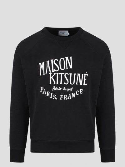 Maison Kitsuné Palais Royale Classic Sweatshirt In Black