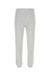 Maison Kitsuné Cotton Joggers With Back Pocket And Elastic Waistband In Grey