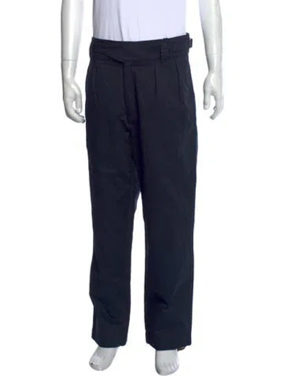 Pre-owned Maison Kitsuné Pants In Blue