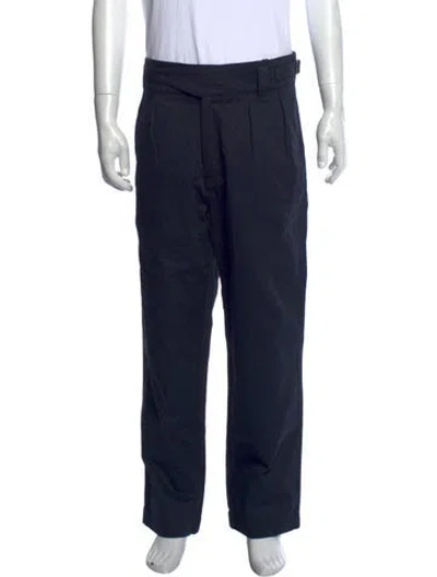 Pre-owned Maison Kitsuné Pants In Blue