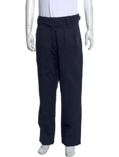 Pre-owned Maison Kitsuné Pants In Blue