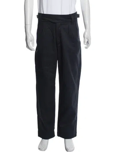 Pre-owned Maison Kitsuné Pants In Blue