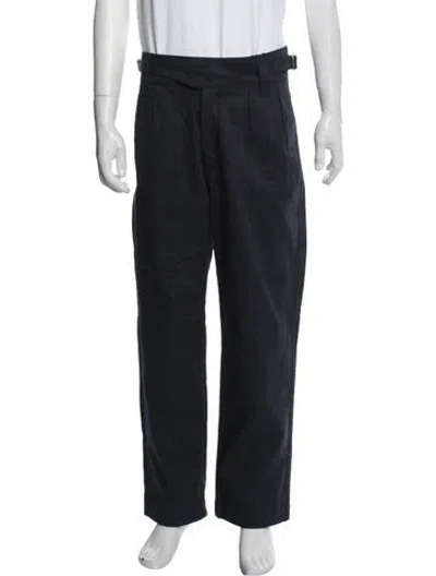 Pre-owned Maison Kitsuné Pants In Blue