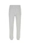 Maison Kitsuné Maison Kitsune Melange Grey Cotton Joggers In Gray