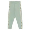 Maison Kitsuné Flash Fox Track Pants In Green