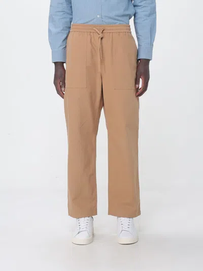 Maison Kitsuné Pants  Men Color Brown