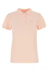 MAISON KITSUNÉ PASTEL PINK PIQUET POLO SHIRT
