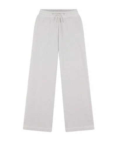 Maison Kitsuné Patch Pants In White