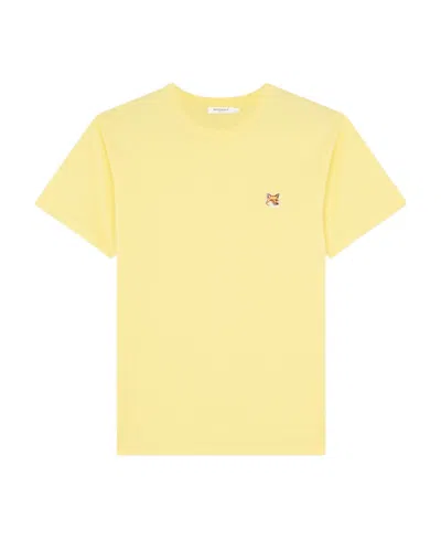 Maison Kitsuné Pattern T-shirt In Yellow