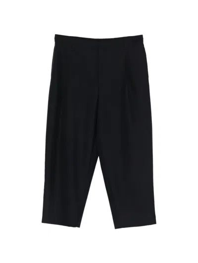 Maison Kitsuné Pleated Trousers In Black