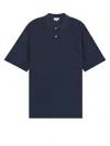 Maison Kitsuné Bold Fox Head Polo Shirt In Blue