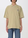 Maison Kitsuné Polo Shirt  Men Color Beige