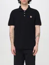 Maison Kitsuné Polo Shirt  Men Color Black