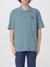 Maison Kitsuné Polo Shirt  Men Color Blue