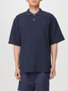 Maison Kitsuné Polo Shirt  Men Color Blue