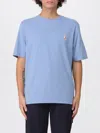 Maison Kitsuné Standing Fox T-shirt In Blue