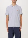 Maison Kitsuné Polo Shirt  Men Color Grey In Grau