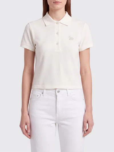 Maison Kitsuné Polo Shirt Woman  In White