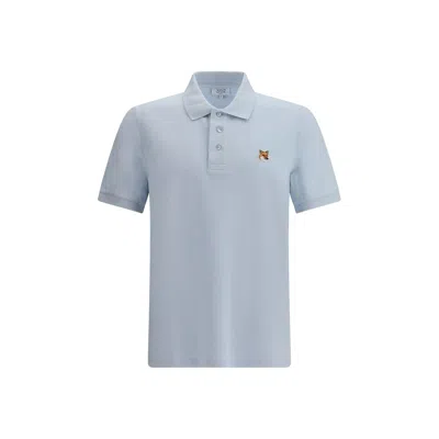 MAISON KITSUNÉ POLO SHIRT WITH FOX