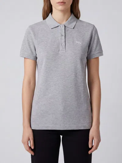 Maison Kitsuné Baby Fox Regular Polo Shirt In Multi
