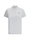 Maison Kitsuné Baby Fox Cotton Polo Shirt