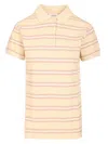 Maison Kitsuné Polo With Multi Stripes Motif Polo Shirt Multicolor