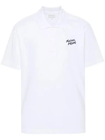 MAISON KITSUNÉ MAISON KITSUNÉ PRINTED POLO