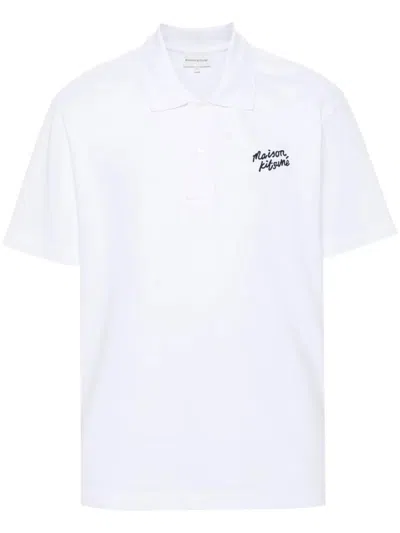 MAISON KITSUNÉ MAISON KITSUNÉ PRINTED POLO