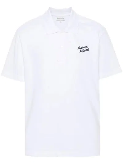 MAISON KITSUNÉ MAISON KITSUNÉ PRINTED POLO