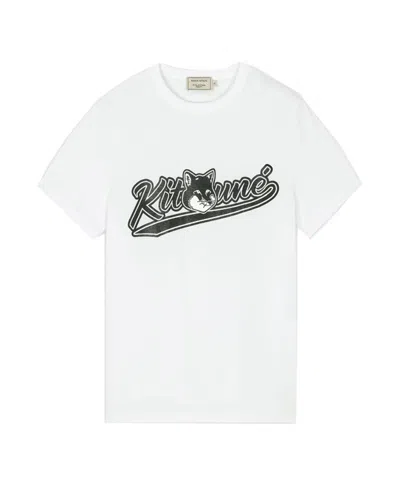 Maison Kitsuné Printed T-shirt In White
