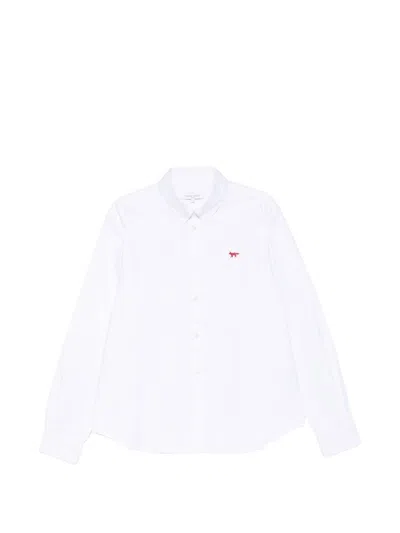 MAISON KITSUNÉ MAISON KITSUNE' Profile Fox Cotton Shirt