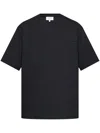 Maison Kitsuné Profile Fox-embossed T-shirt In Black