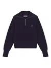 Maison Kitsuné Fox Knit In Blue